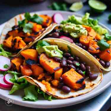 Sweet Potato and Black Bean Tacos