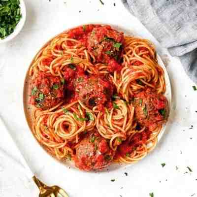 calories in spaghetti with marinara