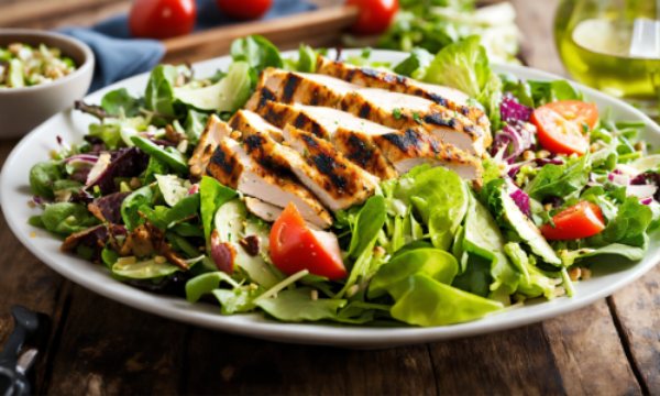 chickpea chicken salad