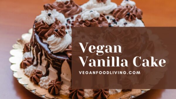 vegan vanilla cake