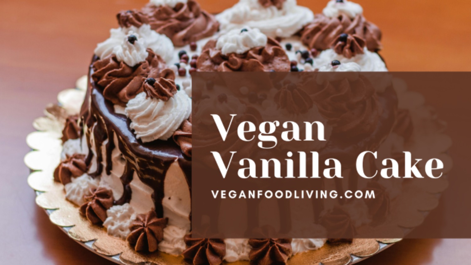 vegan vanilla cake