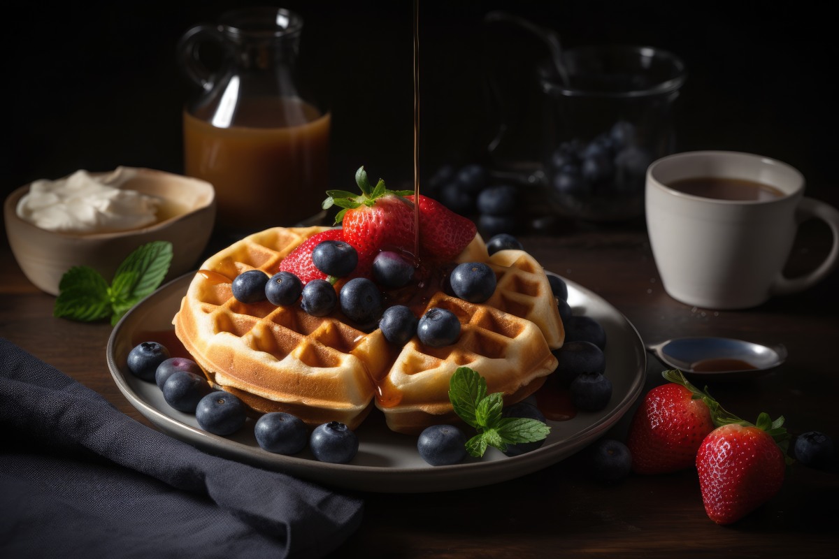 vegan waffle recipe
