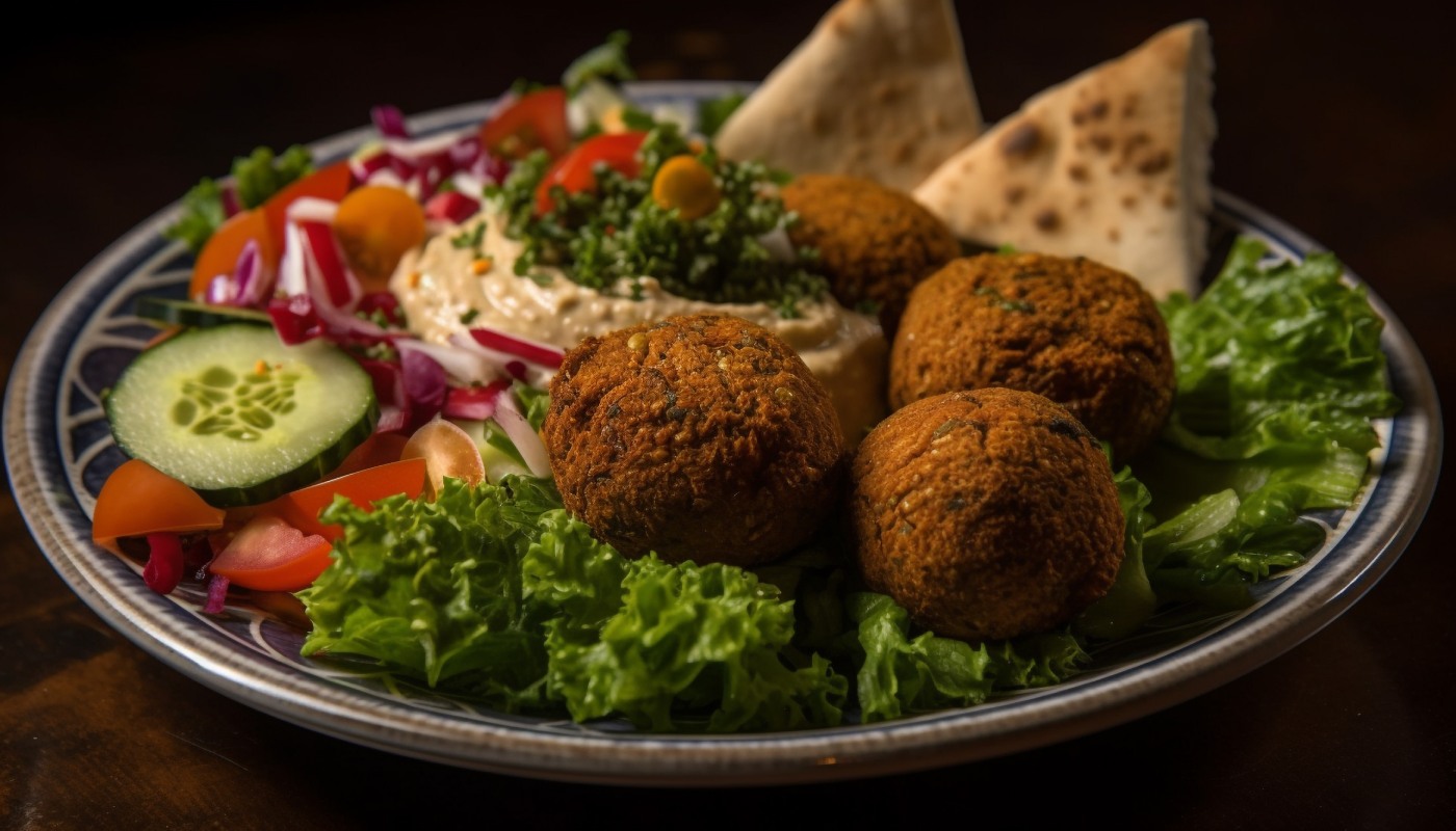 vegan falafel
