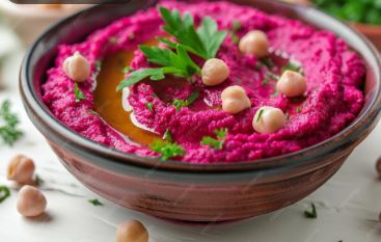 beetroot hummus