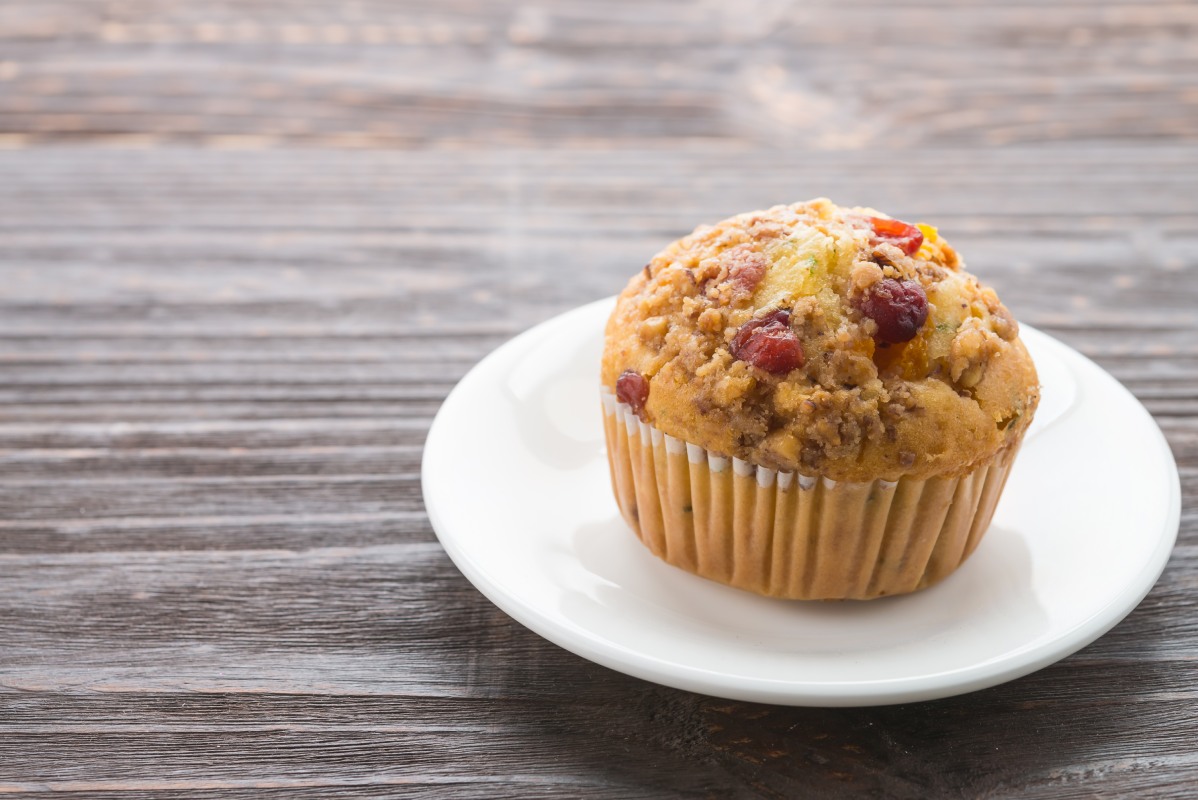 eggless banana muffins