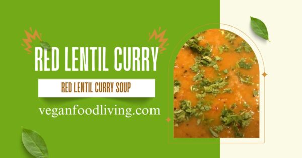 red lentil curry soup